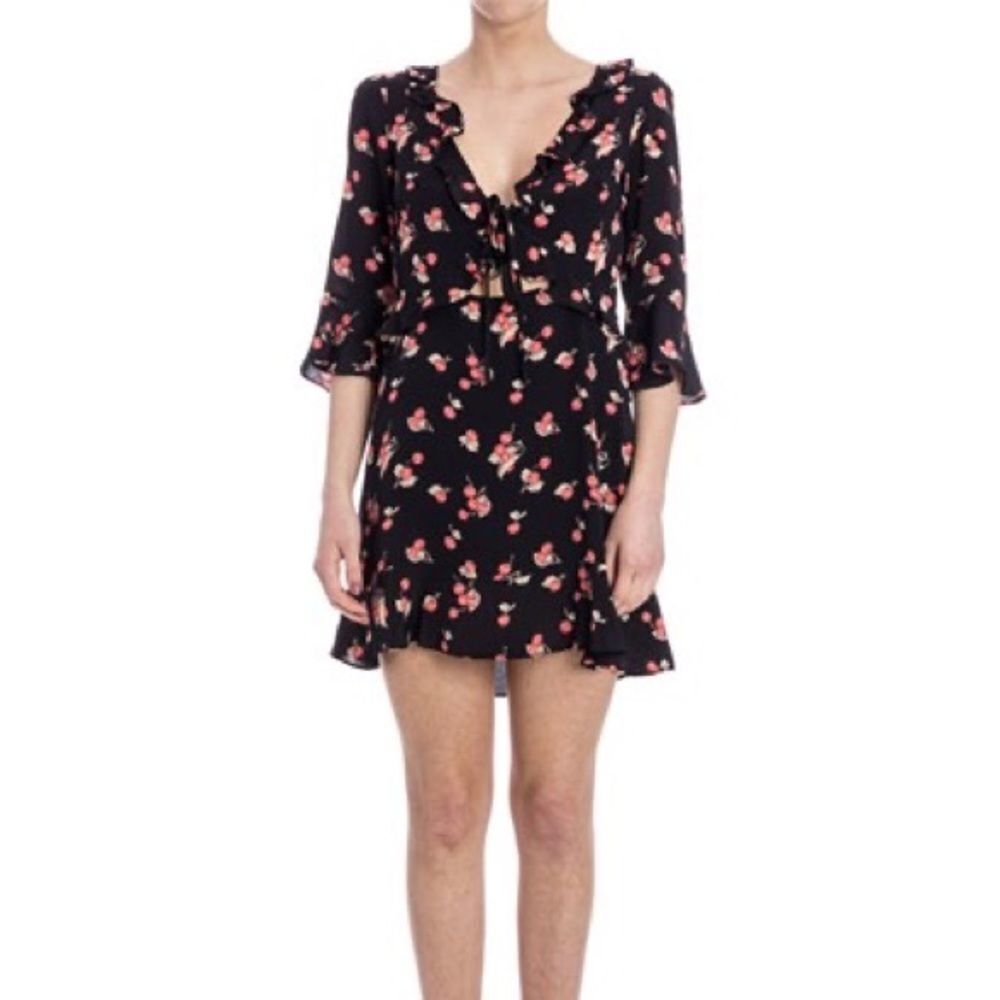 NEW Cherry Sundress in Cherry Noir
For Love & Lemons - Picture 4 of 5